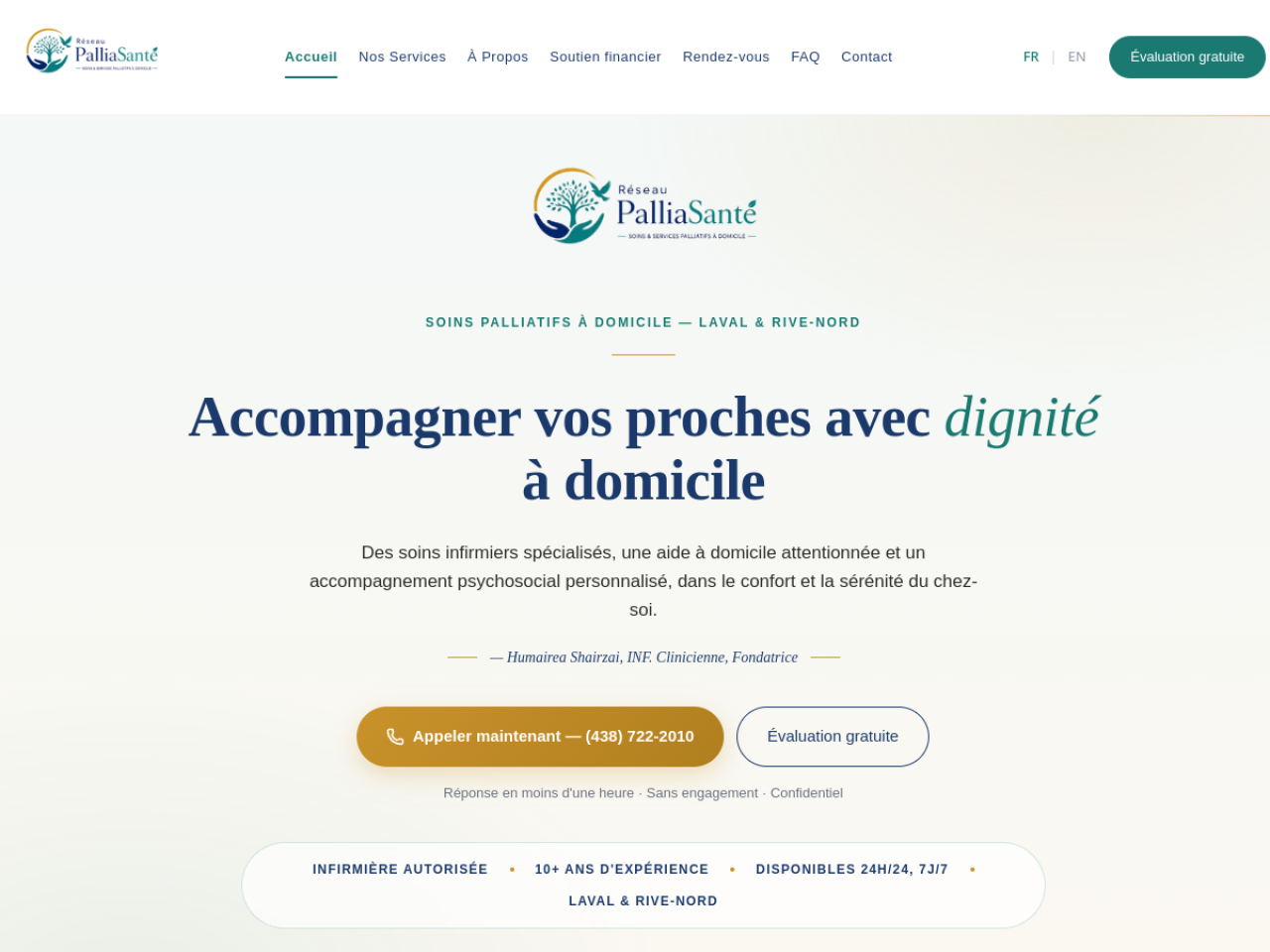 Réseau PalliaSanté — website by SiteIn48